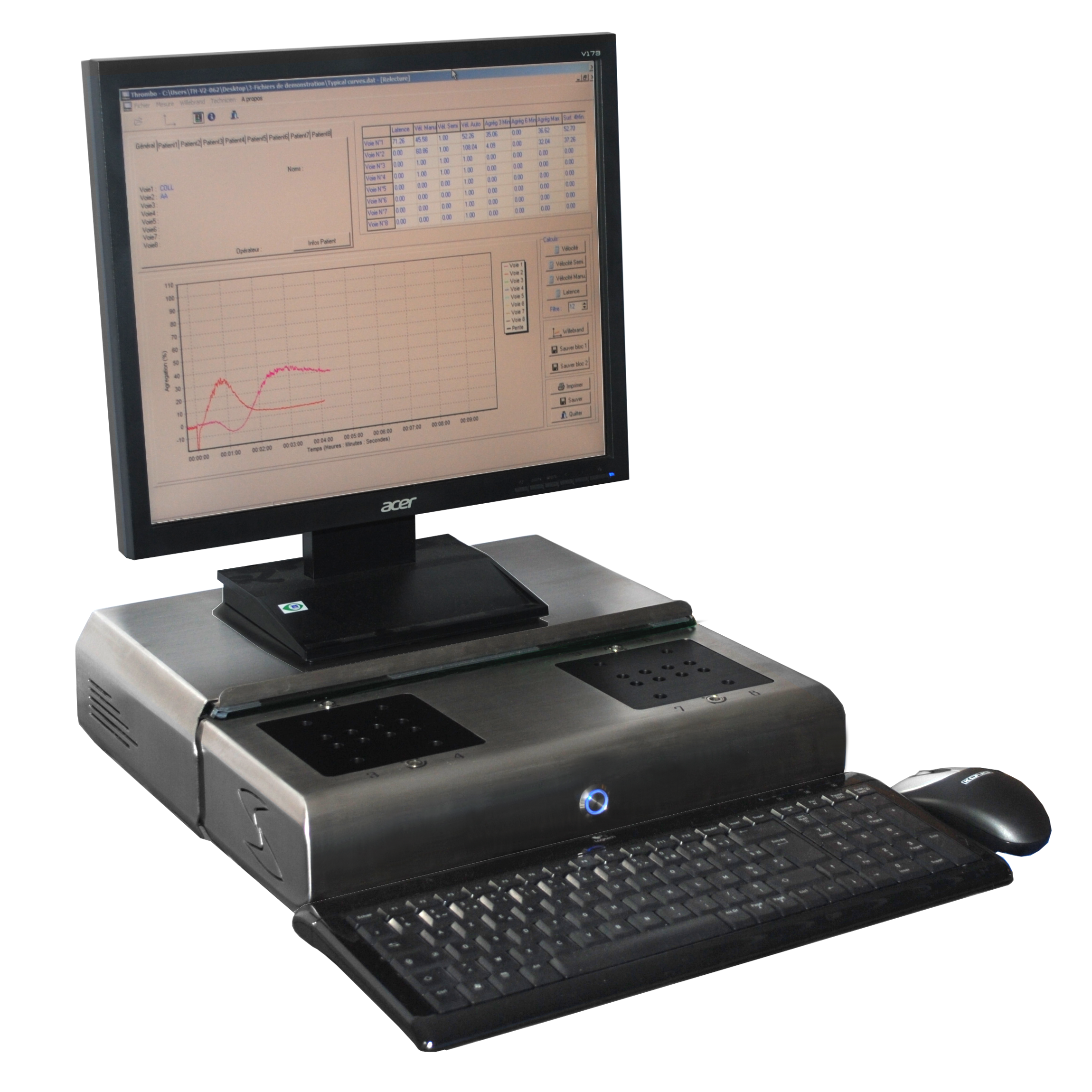 De plaatjesaggregometer van SD Medical maakt gebruik van LTA en is beschikbaar met de AgroBio reagens.